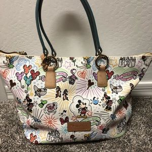 Disney Dooney and Bourke sketch handbag
